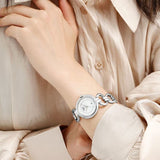 Tissot T Trend Flamingo Mother of Pearl Dial Silver Steel Strap Watch for Women - T094.210.11.116.00 Buy Now By Tissot