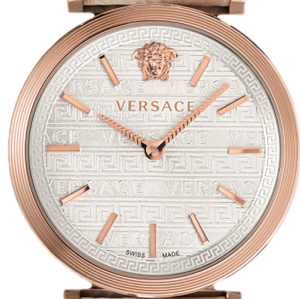 Versace V-Twist White Dial White Leather Strap Watch for Women - VELS00419 Buy Now By Versace