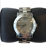 Marc Jacobs Amy Grey Dial Grey Steel Strap Watch for Women - MBM3196 Buy Now By Marc Jacobs