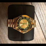 Marc Jacobs Henry Gold Dial Gold Steel Strap Watch for Women - MBM3295 Buy Now By Marc Jacobs