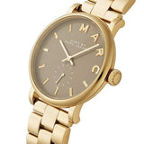 Marc Jacobs Baker Grey Dial Gold Steel Strap Watch for Women - MBM3281 Buy Now By Marc Jacobs