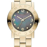 Marc Jacobs Amy Green Dial Gold Steel Strap Watch for Women - MBM8619 Buy Now By Marc Jacobs