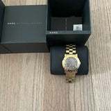 Marc Jacobs Amy Black Dial Gold Steel Strap Watch for Women - MBM3273 Buy Now By Marc Jacobs