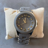 Marc Jacobs Pelly Grey Dial Grey Silicone Strap Watch for Women - MBM2537 Buy Now By Marc Jacobs