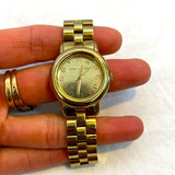 Marc Jacobs Marci Gold Dial Gold Steel Strap Watch for Women - MBM3174 Buy Now By Marc Jacobs