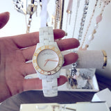 Marc Jacobs Blade White Dial White Ceramic Strap Watch for Women - MBM9502 Buy Now By Marc Jacobs