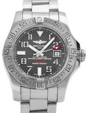 Breitling Avenger II Seawolf 45mm Grey Dial Silver Steel Strap Mens Watch - A1733110/F563 Buy Now By Breitling