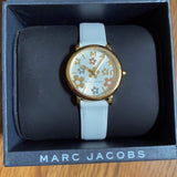 Marc Jacobs Roxy White Dial White Leather Strap Watch for Women - MJ1607 Buy Now By Marc Jacobs