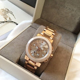 Burberry The City Rose Gold Dial Rose Gold Steel Strap Watch for Women - BU9703 Buy Now By Burberry