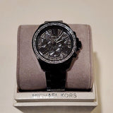 Michael Kors Wren Crystals Black Dial Black Steel Strap Watch For Women - MK6419 Buy Now By Michael Kors