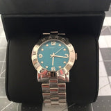 Marc Jacobs Amy Blue Dial Silver Steel Strap Watch for Women - MBM3272 Buy Now By Marc Jacobs