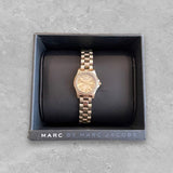 Marc Jacobs Henry Gold Dial Gold Steel Strap Watch for Women - MBM3277 Buy Now By Marc Jacobs