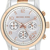 Michael Kors Runway Silver Dial Two Tone Steel Strap Watch for Women - MK5315 Buy Now By Michael Kors