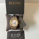 Bulova Classic Multi Function Silver Dial Two Tone Steel Strap Watch for Men - 98C142 Buy Now By Bulova