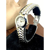 Bulova Classic White Dial Two Tone Steel Strap Watch for Women - 98T84 Buy Now By Bulova