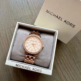 Michael Kors Argyle Quartz Rose Gold Dial Rose Gold Steel Strap Watch For Women - MK3156 Buy Now By Michael Kors