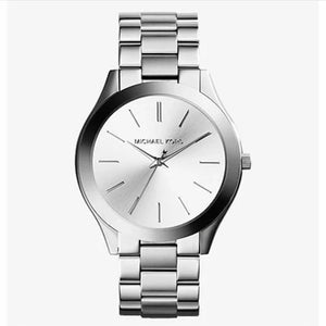 Michael Kors Slim Runway Silver Dial Silver Steel Strap Watch For Women - MK4502 Buy Now By Michael Kors
