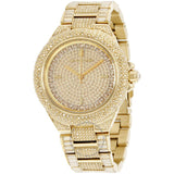Michael Kors Camille Diamonds Gold Dial Gold Steel Strap Watch for Women - MK5720 Buy Now By Michael Kors