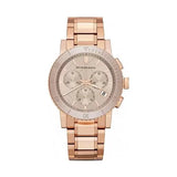 Burberry The City Rose Gold Dial Rose Gold Steel Strap Watch for Women - BU9703 Buy Now By Burberry