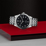 Tudor 1926 Automatic Diamonds Black Dial Silver Steel Strap Watch for Men - M91650-0004 Buy Now By Tudor