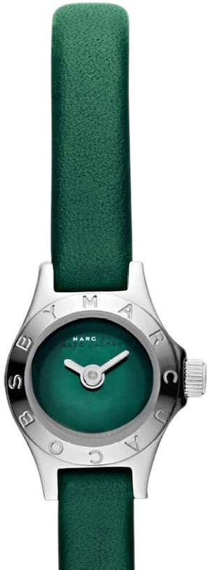 Marc Jacobs Blade Green Dial Green Leather Strap Watch for Women - MBM1341 Buy Now By Marc Jacobs
