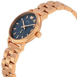 Marc Jacobs Baker Blue Dial Rose Gold Steel Strap Watch for Women - MBM3330 Buy Now By Marc Jacobs