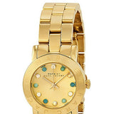 Marc Jacobs Amy Dexter Gold Dial Gold Steel Strap Watch for Women - MBM3218 Buy Now By Marc Jacobs