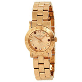 Marc Jacobs Amy Rose Gold Dial Rose Gold Steel Strap Watch for Women - MBM3219 Buy Now By Marc Jacobs