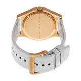 Marc Jacobs Baby Dave White Dial White Leather Strap Watch for Women - MBM1260 Buy Now By Marc Jacobs