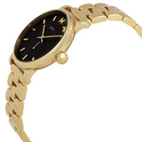 Marc Jacobs Baker Black Dial Gold Steel Strap Watch for Women - MBM3355 Buy Now By Marc Jacobs