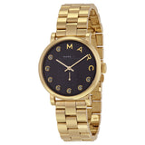 Marc Jacobs Baker Dexter Black Dial Gold Steel Strap Watch for Women - MBM3421 Buy Now By Marc Jacobs