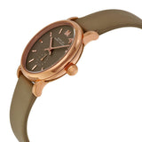 Marc Jacobs Baker Grey Dial Grey Leather Strap Watch for Women - MBM1318 Buy Now By Marc Jacobs