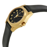 Marc Jacobs Henry Dinky Black Dial Black Leather Strap Watch for Women - MBM1240 Buy Now By Marc Jacobs