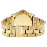 Marc Jacobs Blade Gold Dial Gold Steel Strap Watch for Women - MBM3126 Buy Now By Marc Jacobs