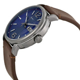 Marc Jacobs Fergus Blue Dial Brown Leather Strap Watch for Men - MBM5078 Buy Now By Marc Jacobs