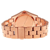 Marc Jacobs Henry Rose Gold Dial Rose Gold Steel Strap Watch for Women - MBM3212 Buy Now By Marc Jacobs