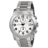 Marc Jacobs Larry Chronograph White Dial Silver Steel Strap Watch for Men - MBM5030 Buy Now By Marc Jacobs