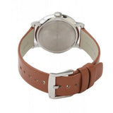 Marc Jacobs Baker White Dial Brown Leather Strap Watch for Women - MBM1265 Buy Now By Marc Jacobs
