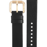 Marc Jacobs Tether Black Dial Black Leather Strap Watch for Women - MBM1376 Buy Now By Marc Jacobs