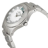 Marc Jacobs Rivera White Dial Silver Steel Strap Watch for Women - MBM3136 Buy Now By Marc Jacobs