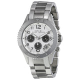 Marc Jacobs Marc Chronograph Silver Dial Silver Steel Strap Watch for Men - MBM3155 Buy Now By Marc Jacobs