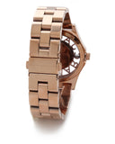 Marc Jacobs Henry Rose Gold Dial Rose Gold Steel Strap Watch for Women - MBM3293 Buy Now By Marc Jacobs