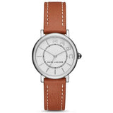 Marc Jacobs Roxy Silver Dial Brown Leather Strap Watch for Women - MJ1572 Buy Now By Marc Jacobs