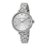 Marc Jacobs Sally Silver Dial Silver Steel Strap Watch for Women - MBM3362 Buy Now By Marc Jacobs