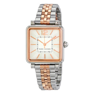 Marc Jacobs Vic Silver Dial Two Tone Steel Strap Watch for Women - MJ3463 Buy Now By Marc Jacobs