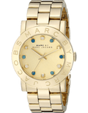 Marc Jacobs Amy Dexter Gold Dial Gold Steel Strap Watch for Women - MBM3215 Buy Now By Marc Jacobs