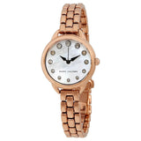 Marc Jacobs Betty Mother of Pearl White Dial Rose Gold Steel Strap Watch for Women - MJ3511 Buy Now By Marc Jacobs