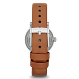 Marc Jacobs Baker White Dial Brown Leather Strap Watch for Women - MBM1270 Buy Now By Marc Jacobs