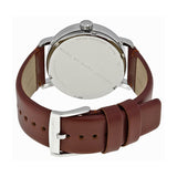 Marc Jacobs Fergus White Dial Brown Leather Strap Watch for Men - MBM5080 Buy Now By Marc Jacobs