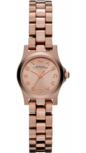 Marc Jacobs Dinky Rose Gold Dial Rose Gold Steel Strap Watch for Women - MBM3200 Buy Now By Marc Jacobs
